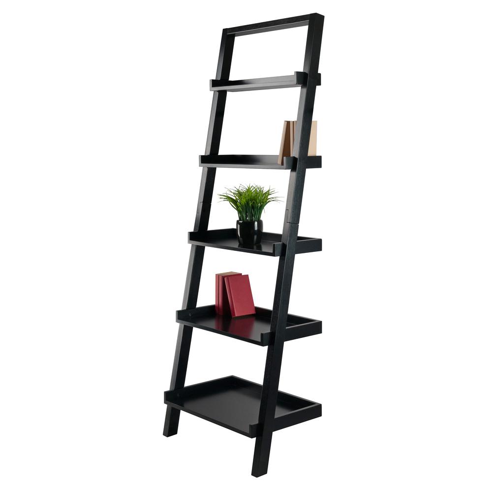 Bellamy  Leaning Shelf Black Finish. Picture 6