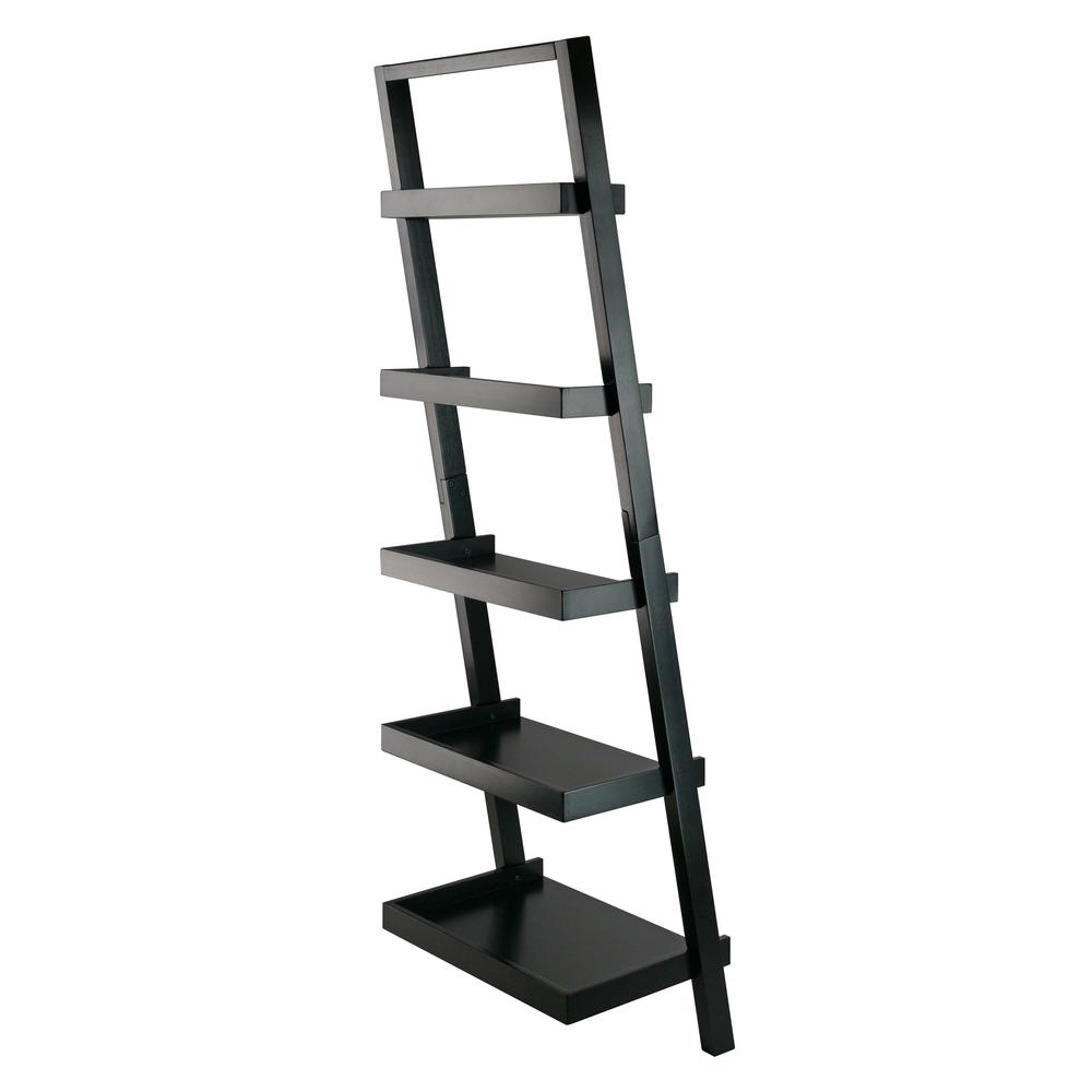 Bellamy  Leaning Shelf Black Finish. Picture 2