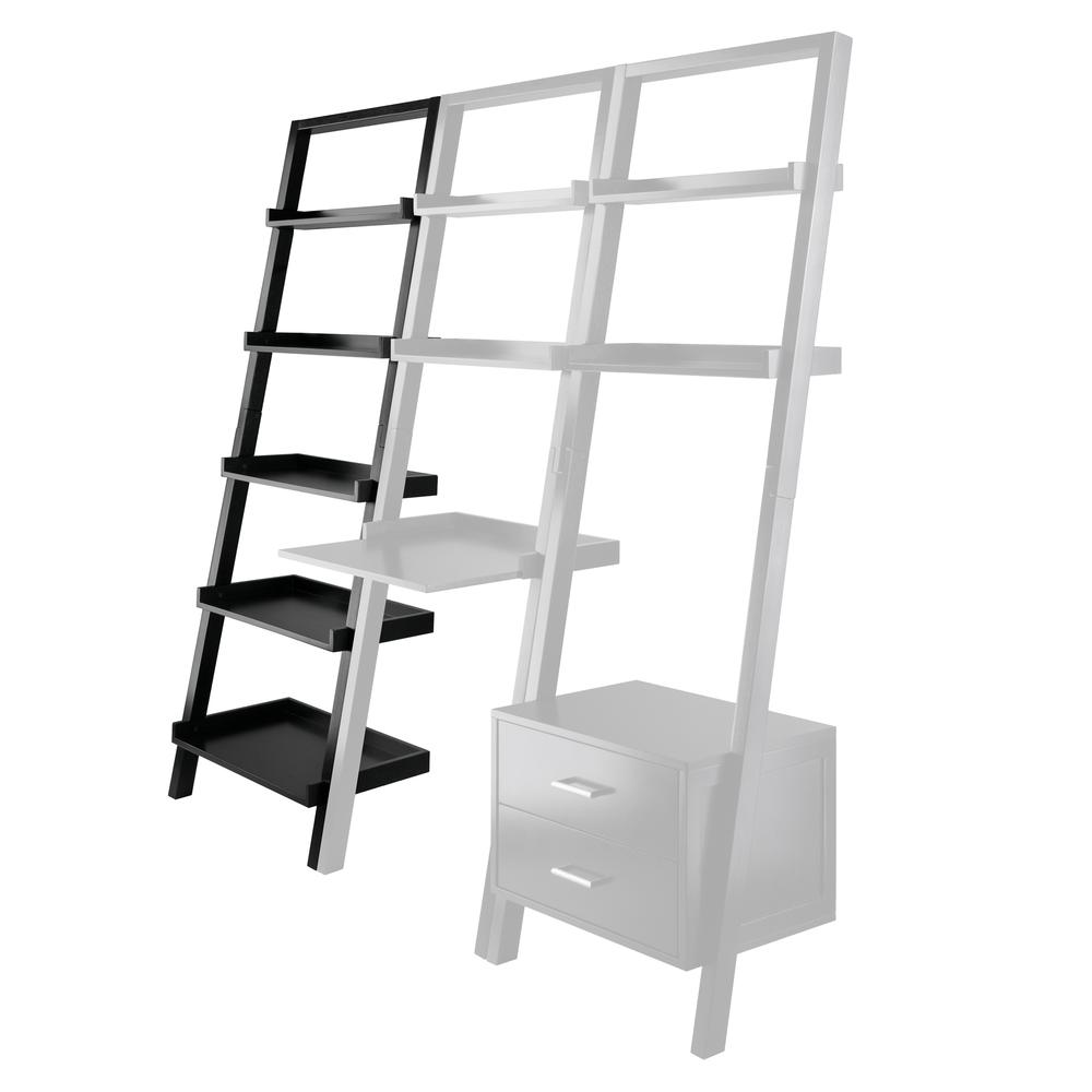 Bellamy  Leaning Shelf Black Finish. Picture 4