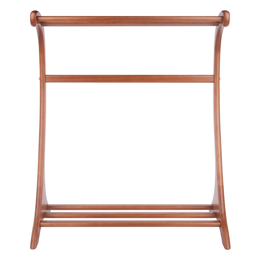 Bella Blanket Rack, Teak. Picture 3