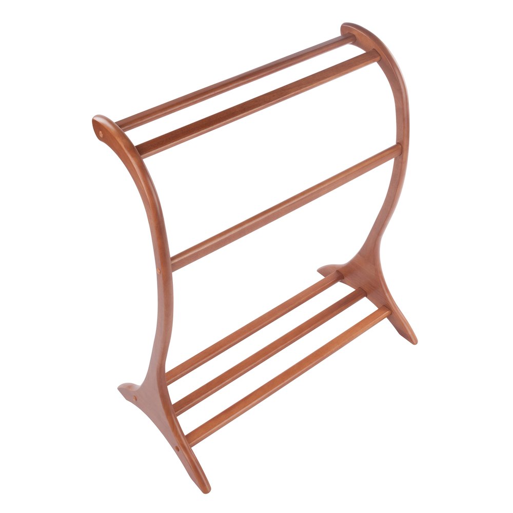 Bella Blanket Rack, Teak. Picture 11