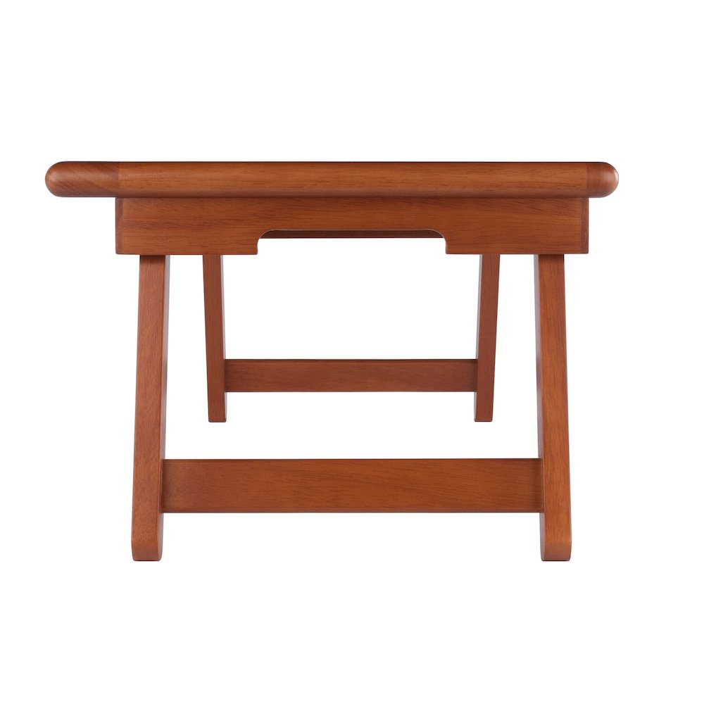 Arlo Breakfast Tray with Flip Top, Teak. Picture 4