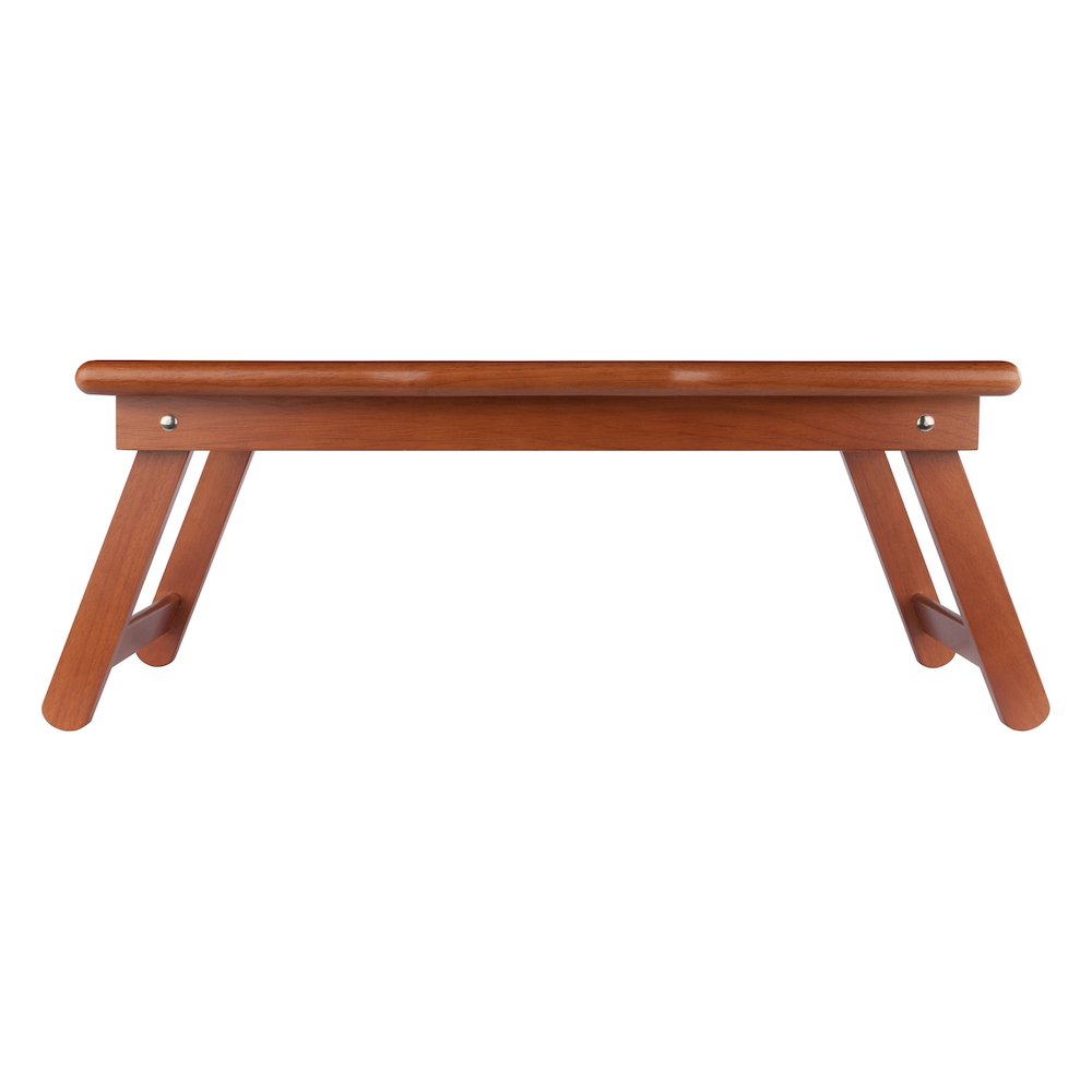 Arlo Breakfast Tray with Flip Top, Teak. Picture 5