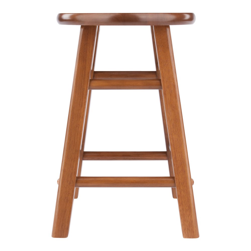 Element 2-Pc Dining Stool Set, Teak. Picture 2