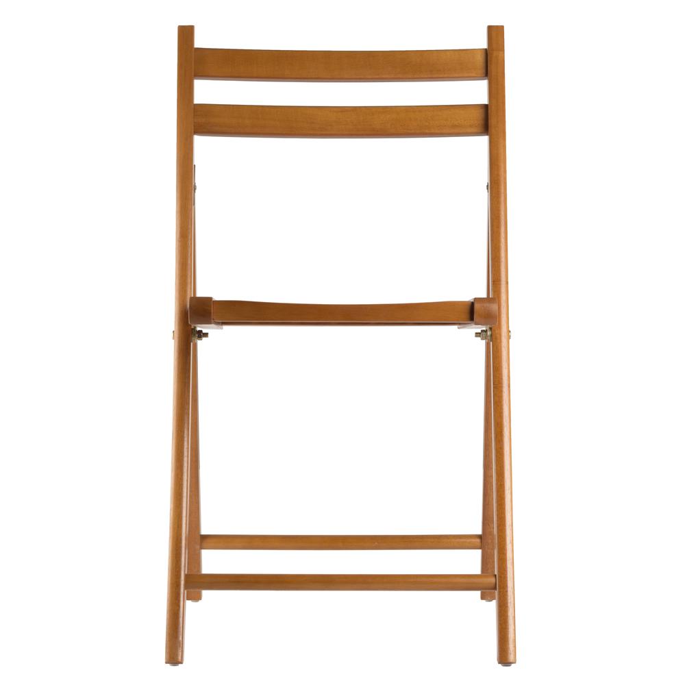 Robin 4-Pc Folding Chair Set, Teak. Picture 3