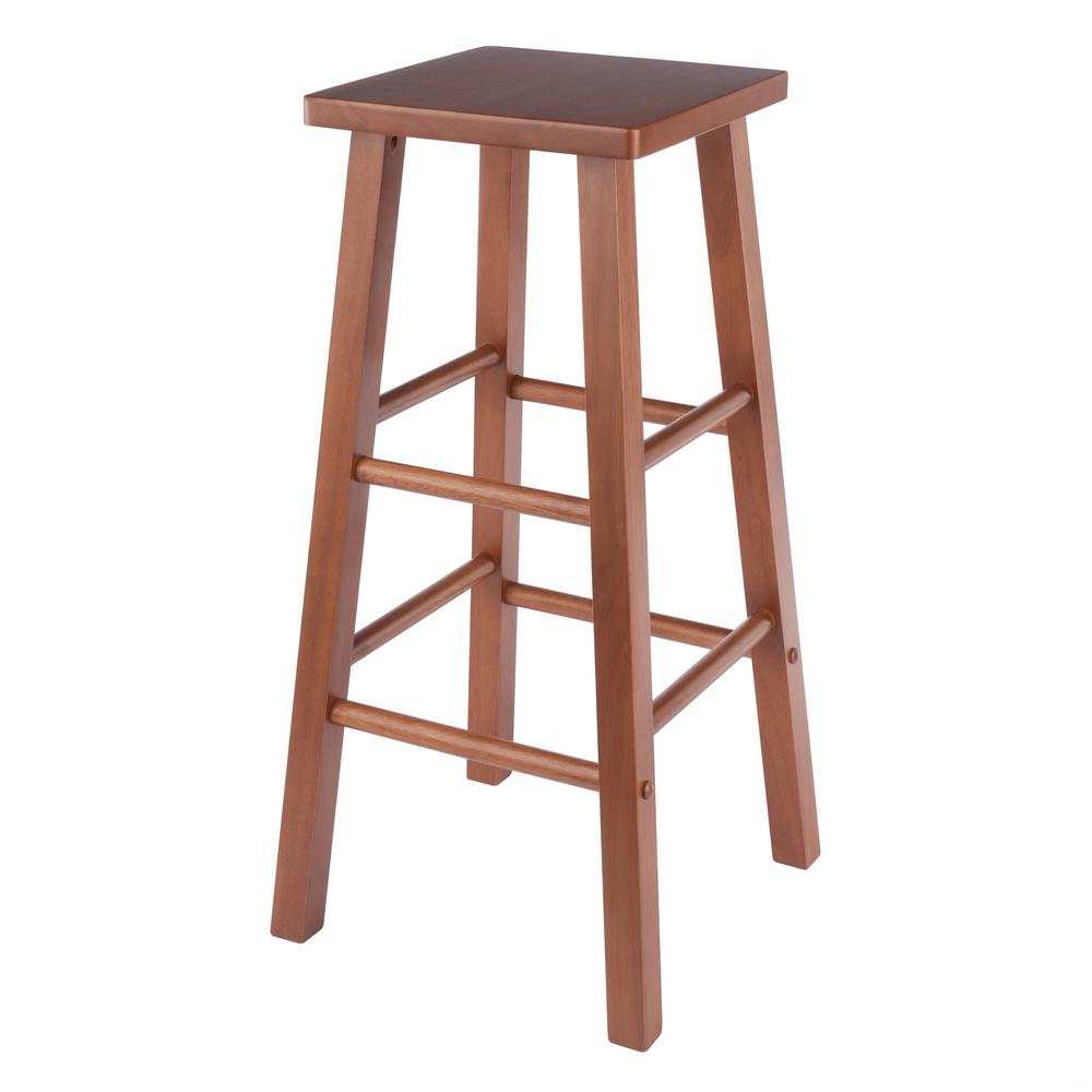 Carrick Bar Stool, Teak Finish. Picture 1