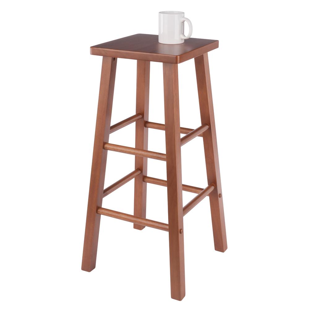 Carrick Bar Stool, Teak Finish. Picture 5