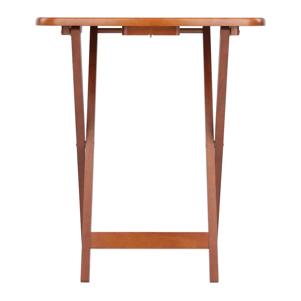 Lucca 5-pc Snack Table Set, Teak. Picture 7