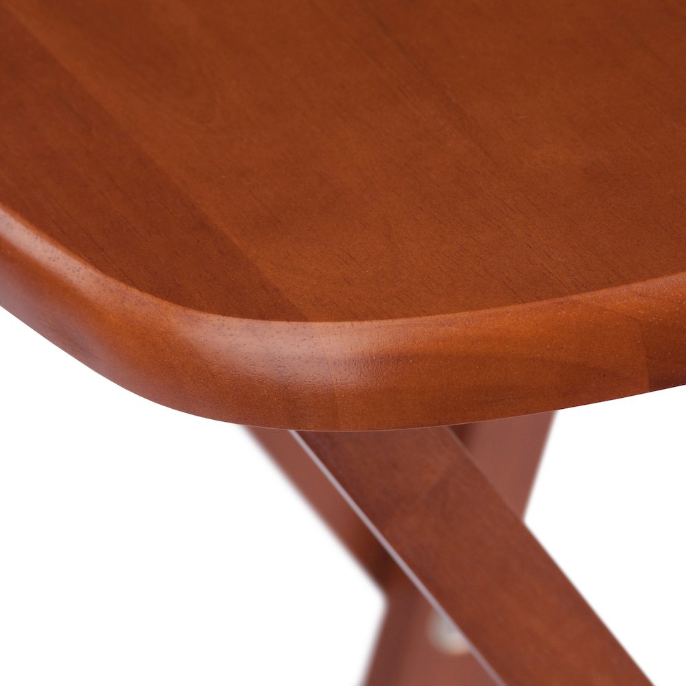 Lucca 5-pc Snack Table Set, Teak. Picture 9