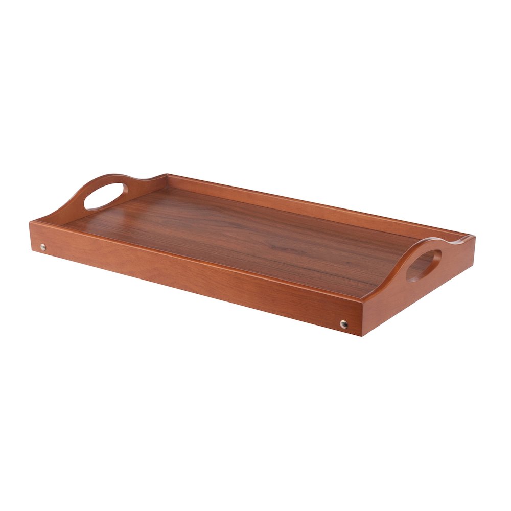Alani Breakfast Tray, Teak. Picture 12