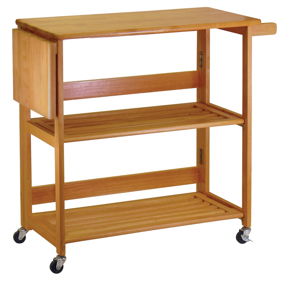 Radley Foldable Kitchen Cart. Picture 1