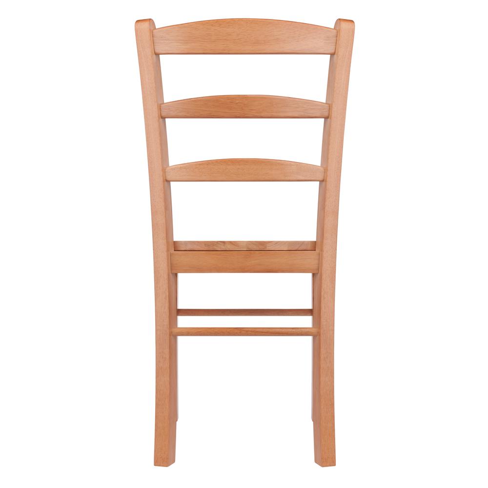 Benjamin 2-PC Set Ladder Back Chair Light Oak. Picture 4
