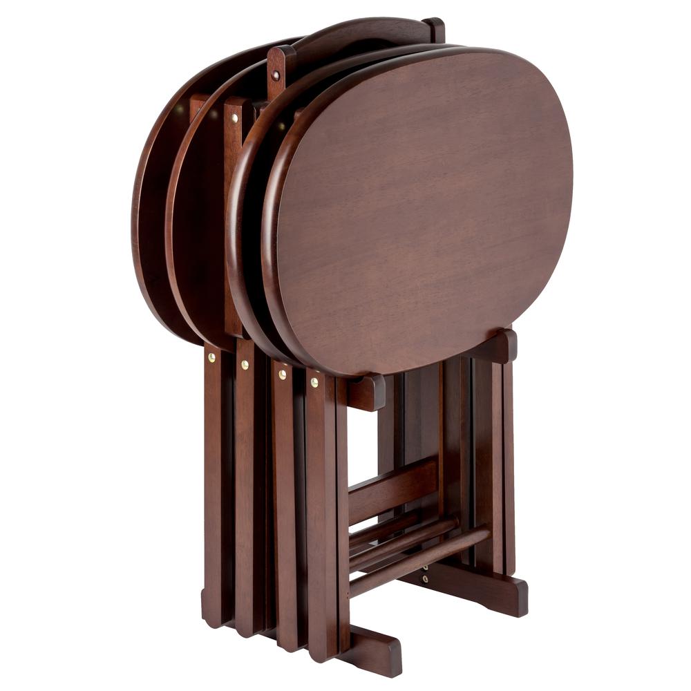 Nathan 5-PC Snack Table Set Cappuccino. Picture 2