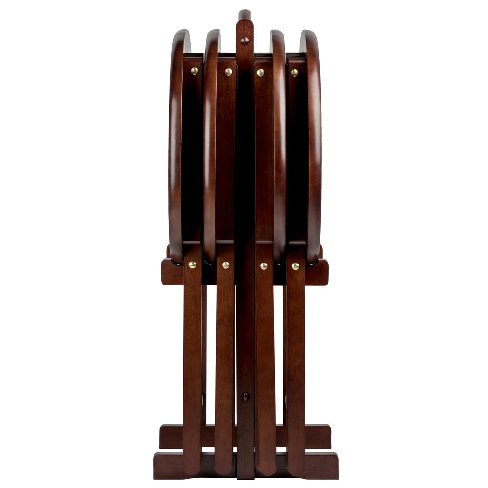 Nathan 5-PC Snack Table Set Cappuccino. Picture 4