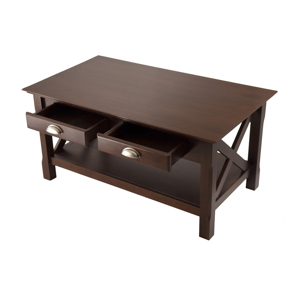 Xola Coffee Table with 2 Drawers. Picture 2