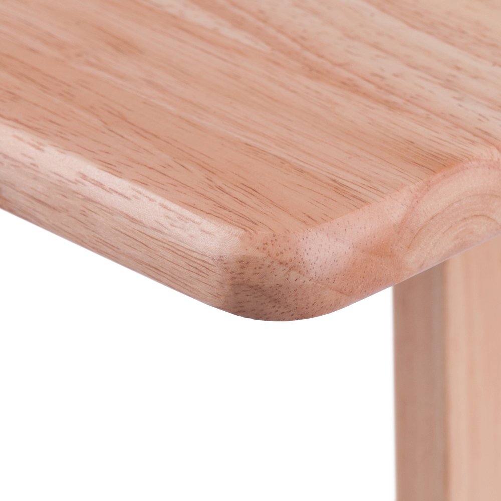 Riley Snack Table Rack, Natural Finish. Picture 11