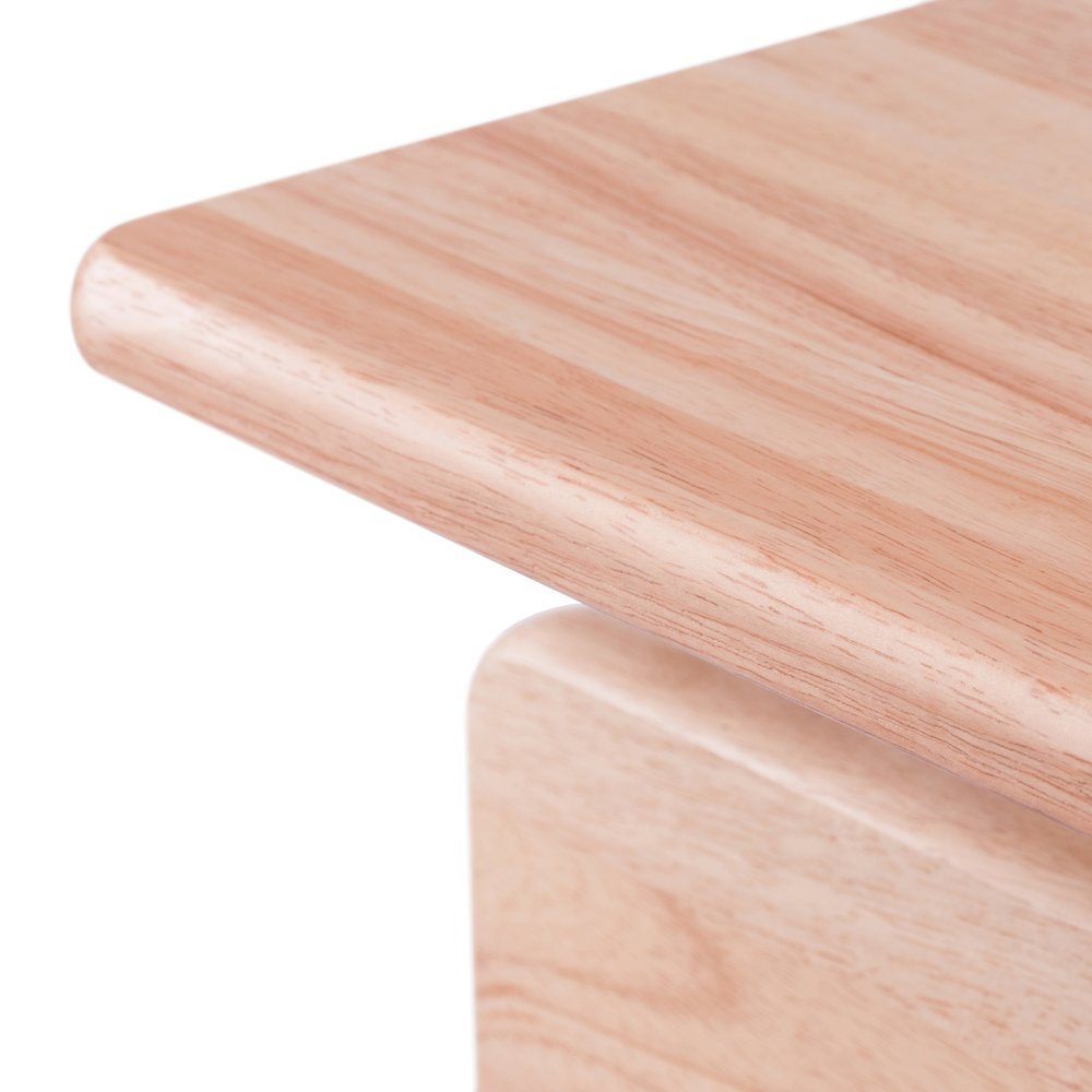 Riley 3-Pc Set Snack Table, Natural Finish. Picture 16
