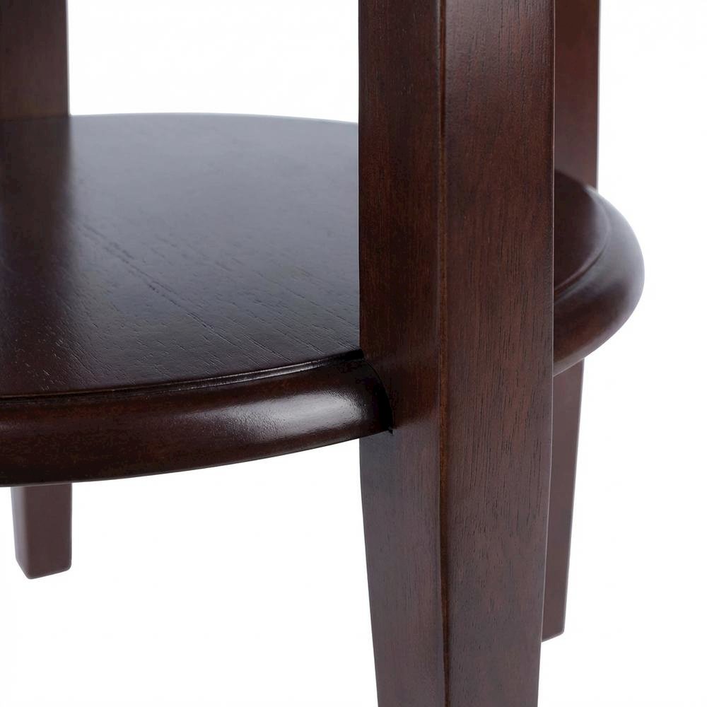 Farmhouse  Solid Wood End Table With Drawer For Living Room. Picture 6