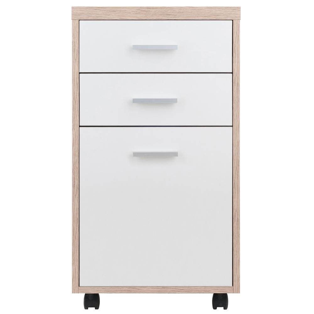Small File Cabinet – Compact Wood Filing Cabinet for Office and Home Use. Picture 4