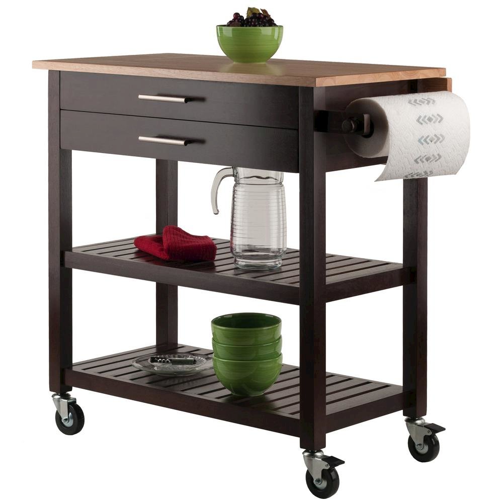 Kitchen Island on Wheels – Rolling Kitchen Island Cart with Ample Storage. Picture 9
