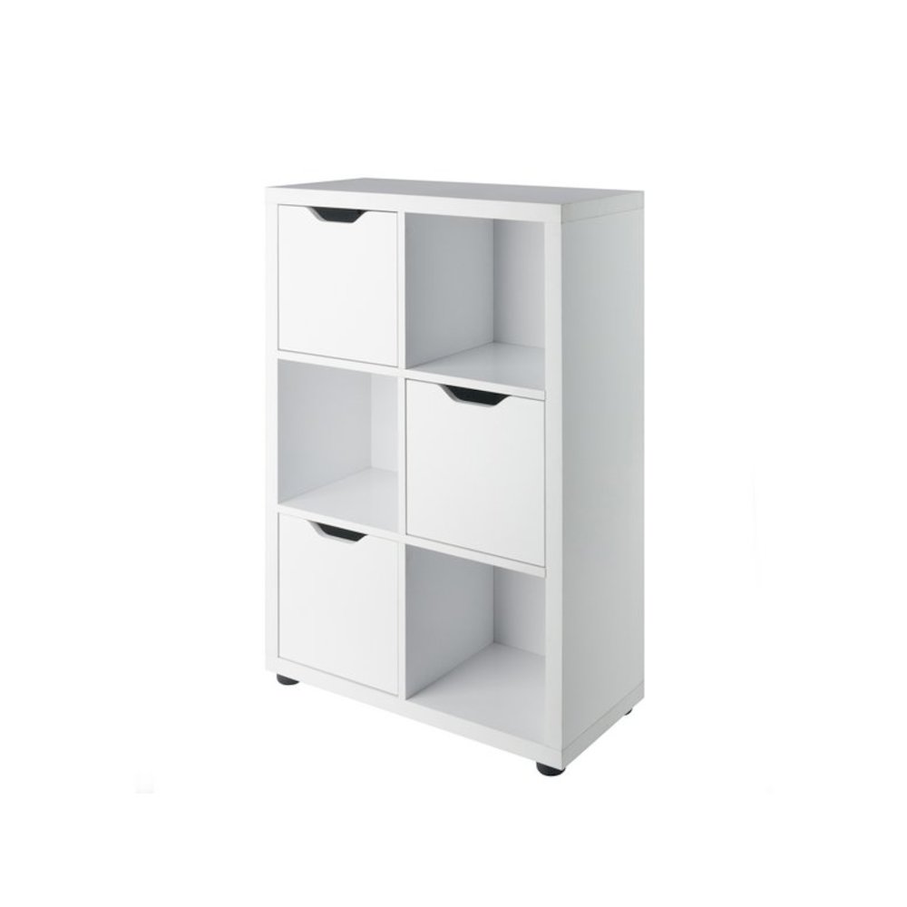 Julian 3x2 Storage Cabinet, White. Picture 1