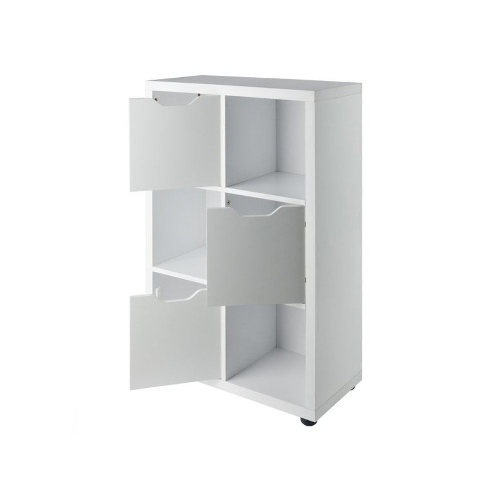 Julian 3x2 Storage Cabinet, White. Picture 2
