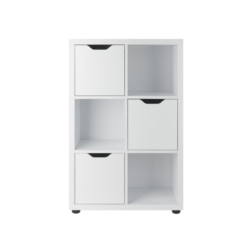 Julian 3x2 Storage Cabinet, White. Picture 3