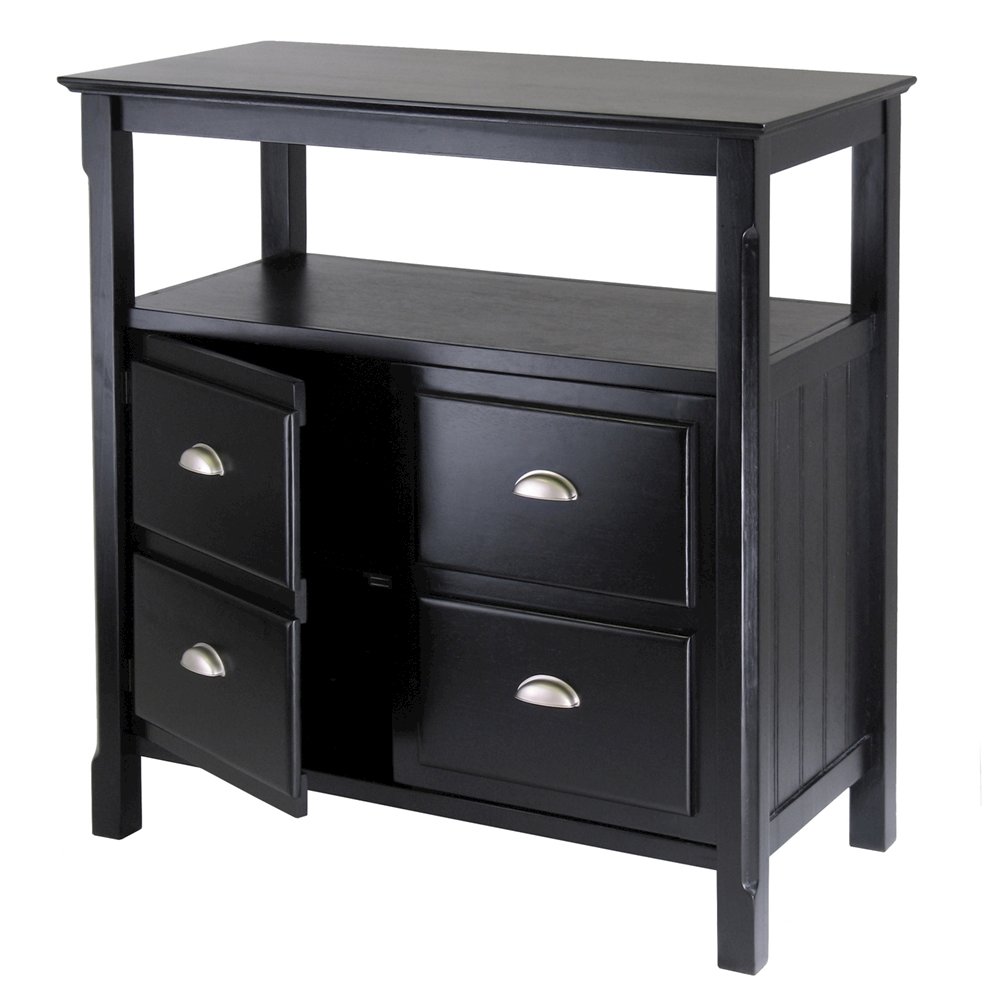 Buffet Table, Two Door Cabinet, Sideboard Server Console. Picture 1