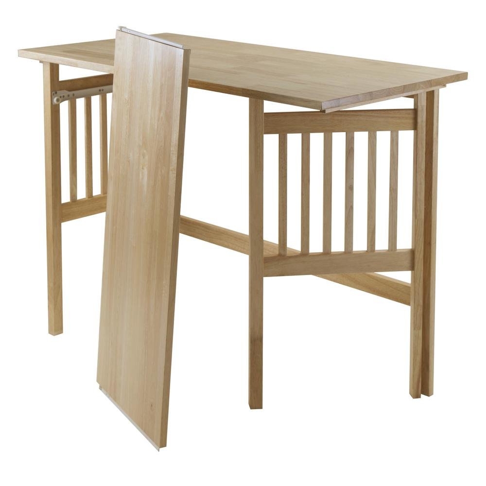 Honey Finish Printer Table, Solid and Composite Wood for Computer Workstations. Picture 5