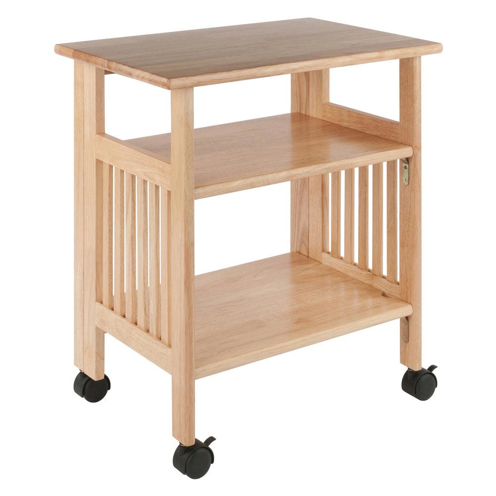 Solid wood computer desk with foldable keyboard tray, transitional style. Picture 1