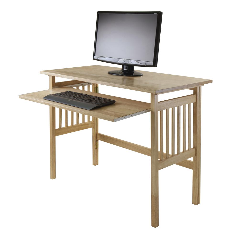 Computer Desk with computer key board, Foldable. Picture 9