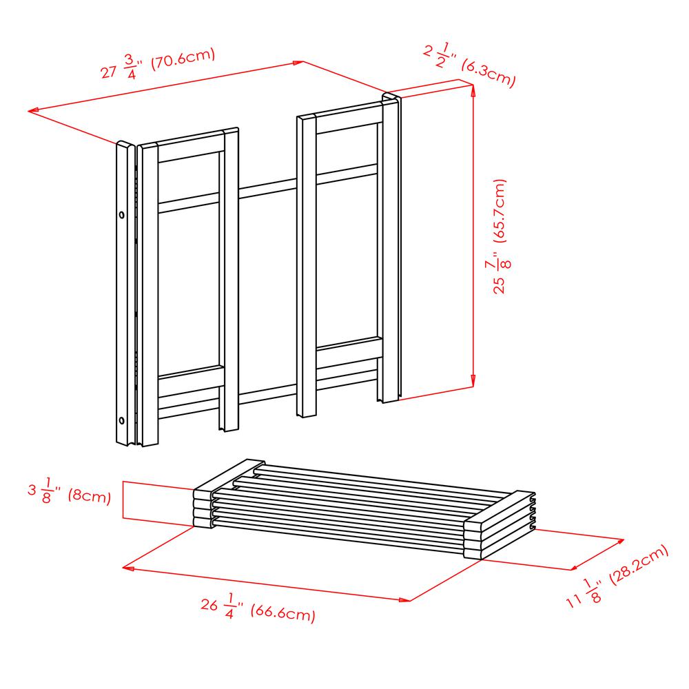 Clifford Foldable Shoe Rack. Picture 6