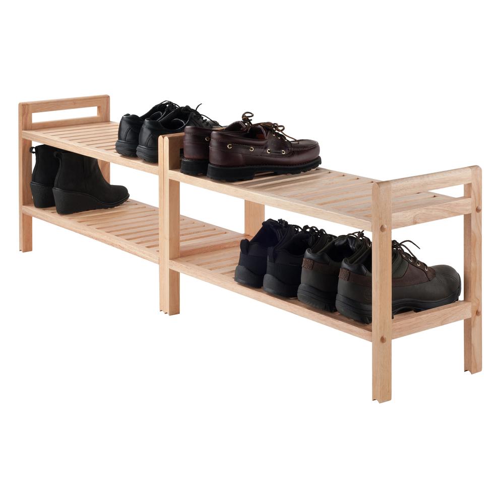Mercury 2-Pc Stackable Shoe Rack Set. Picture 2