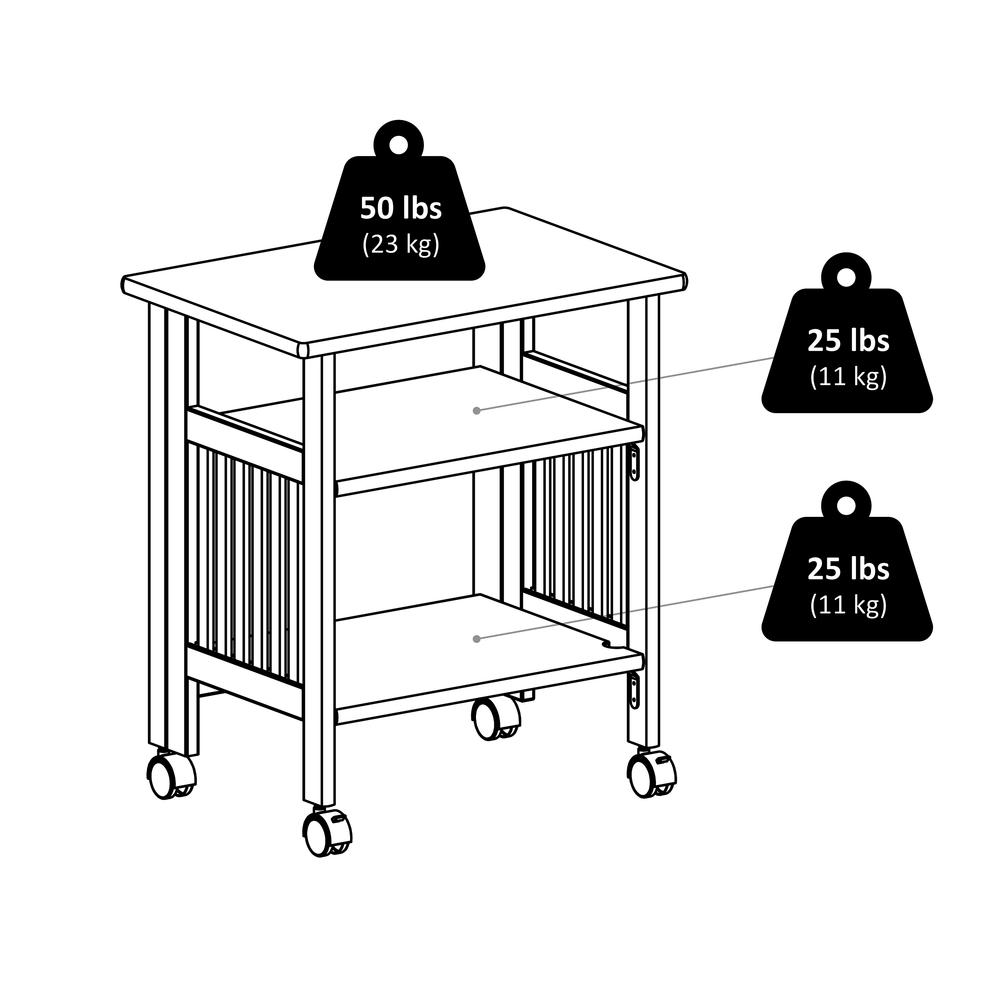 Printer / Media Stand, Foldable. Picture 17