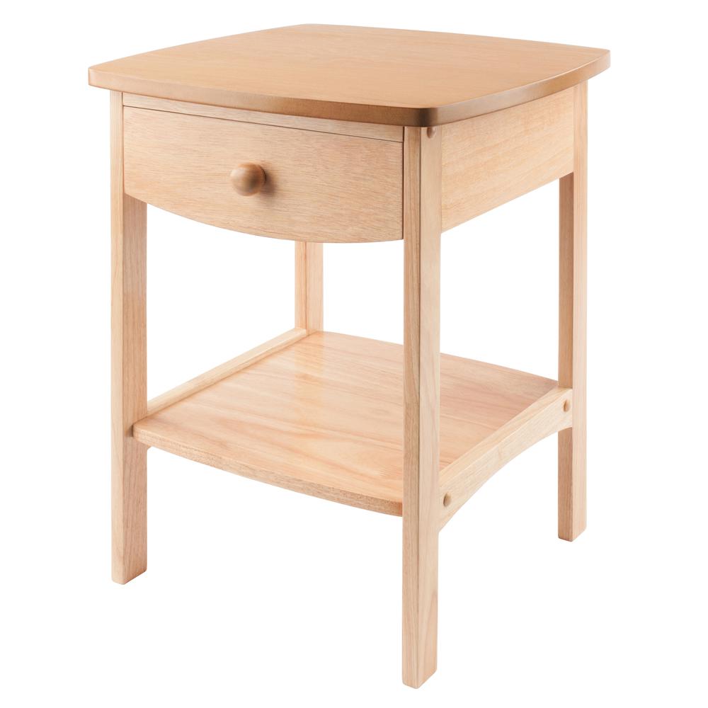 Claire Accent Table Natural Finish. Picture 1