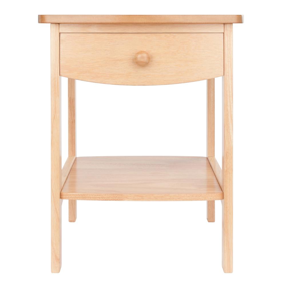 Claire Accent Table Natural Finish. Picture 3