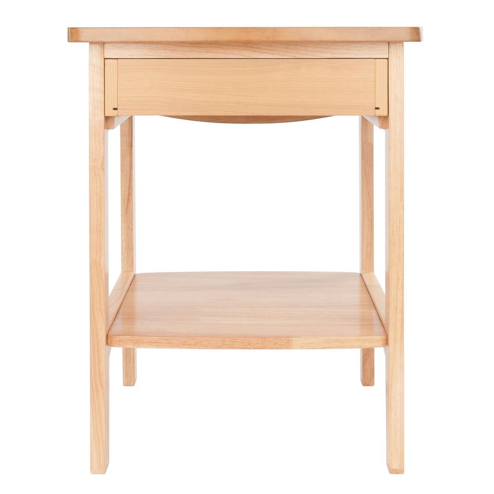 Claire Accent Table Natural Finish. Picture 5