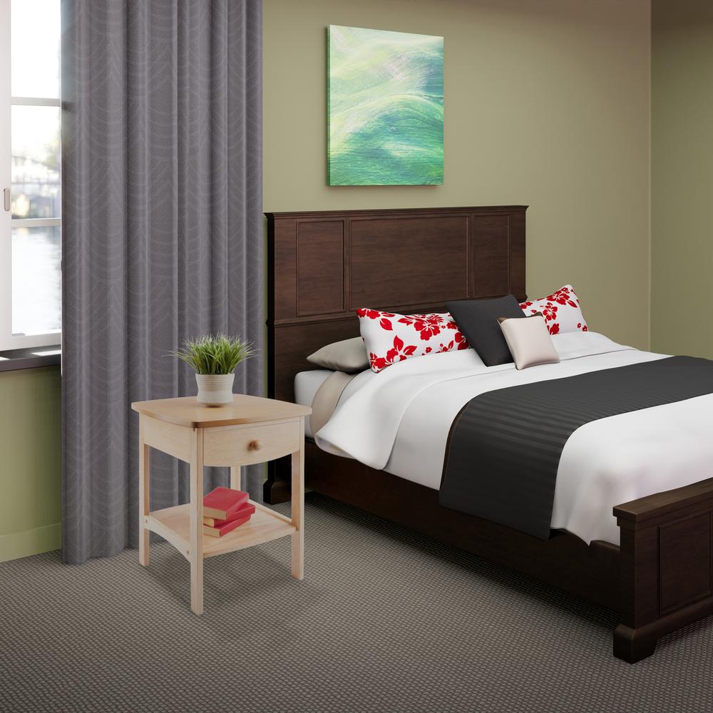 Claire Accent Table Natural Finish. Picture 9