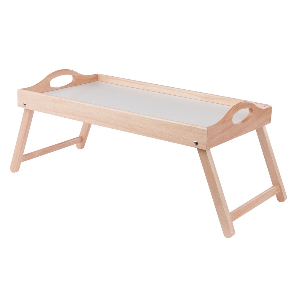 Alani Breakfast Tray, Natural and White. Picture 1