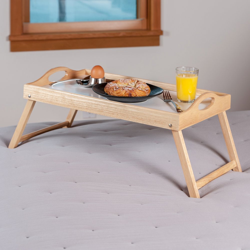Alani Breakfast Tray, Natural and White. Picture 10