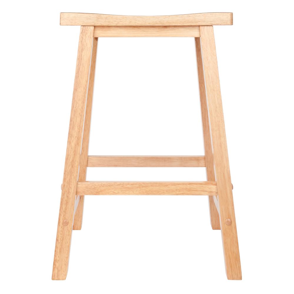 Satori 24" Saddle Seat Bar Stool Beech. Picture 2