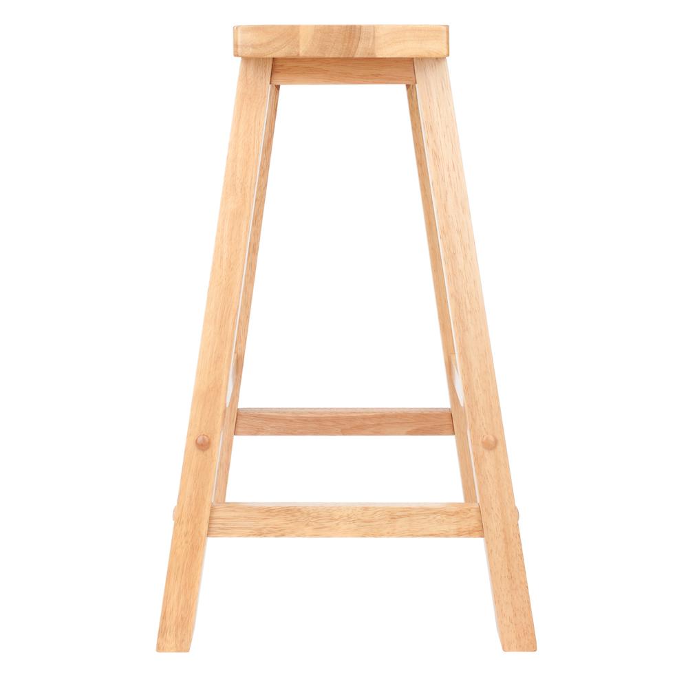 Satori 24" Saddle Seat Bar Stool Beech. Picture 3