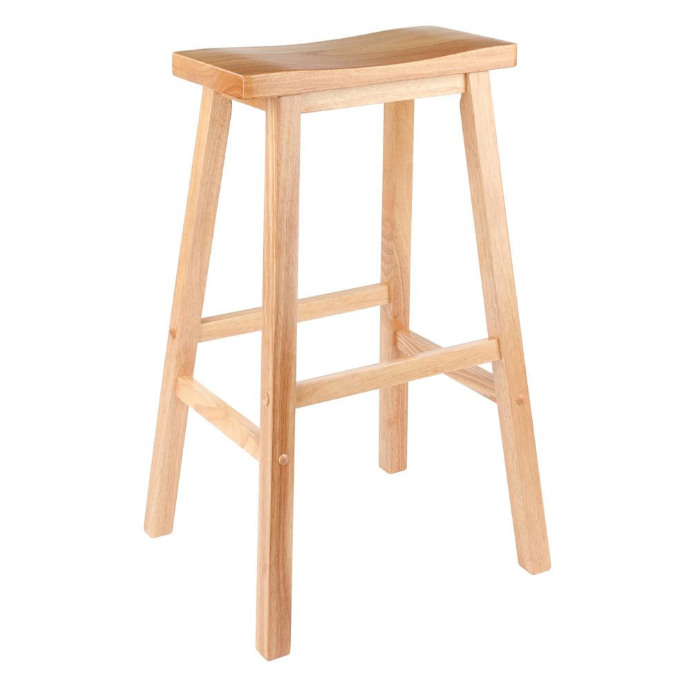 Satori 29" Saddle Seat Bar Stool Beech. Picture 1