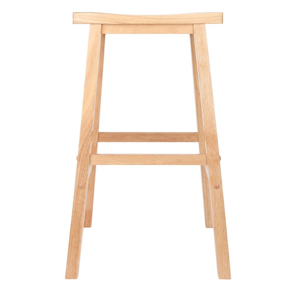 Satori 29" Saddle Seat Bar Stool Beech. Picture 2