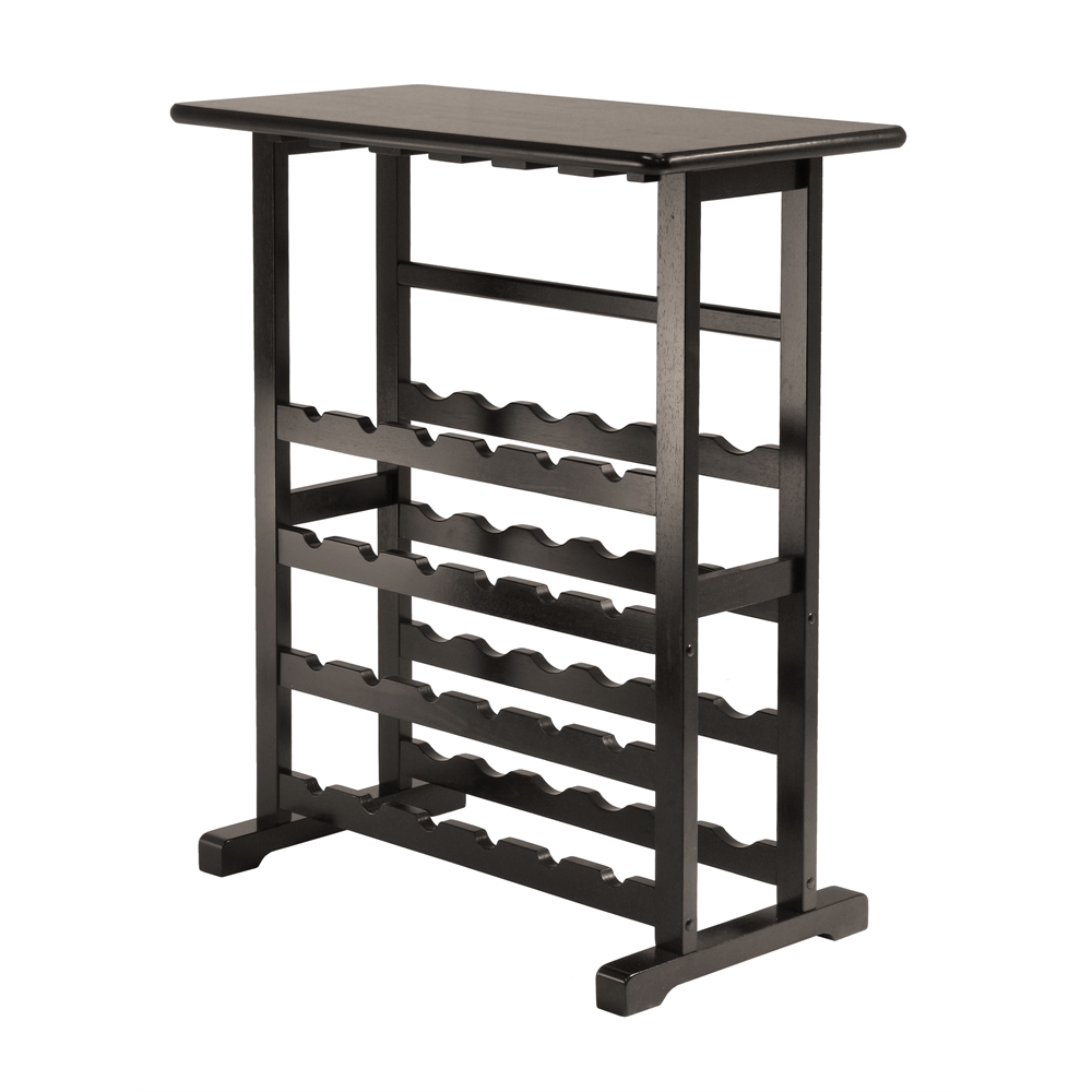 Vinny Wine Rack Espresso. Picture 1
