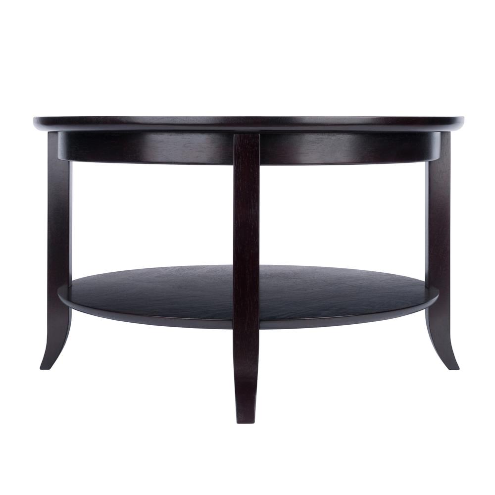 Genoa Coffee Table, Glass inset and shelf. Picture 5