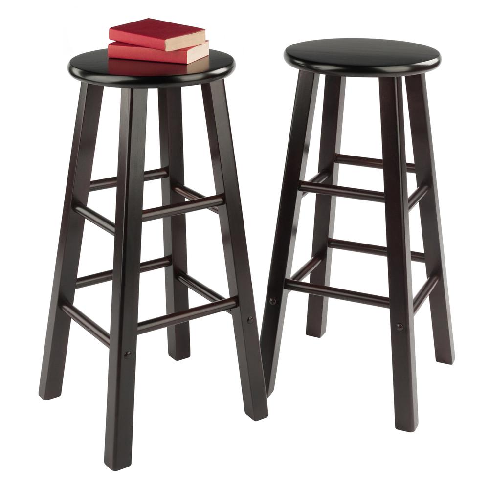 Element Bar Stools, 2-Pc Set, Espresso. Picture 6