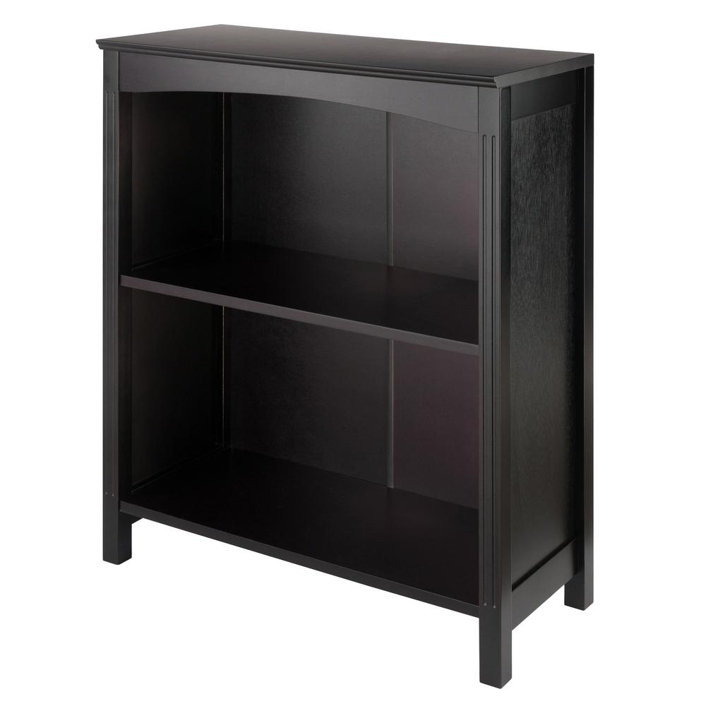 Terrace Storage Shelf 3-Tier 26" wide in Espresso. Picture 1