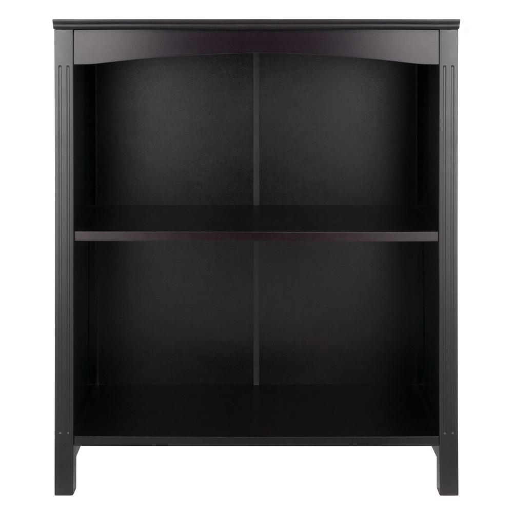 Terrace Storage Shelf 3-Tier 26" wide in Espresso. Picture 2