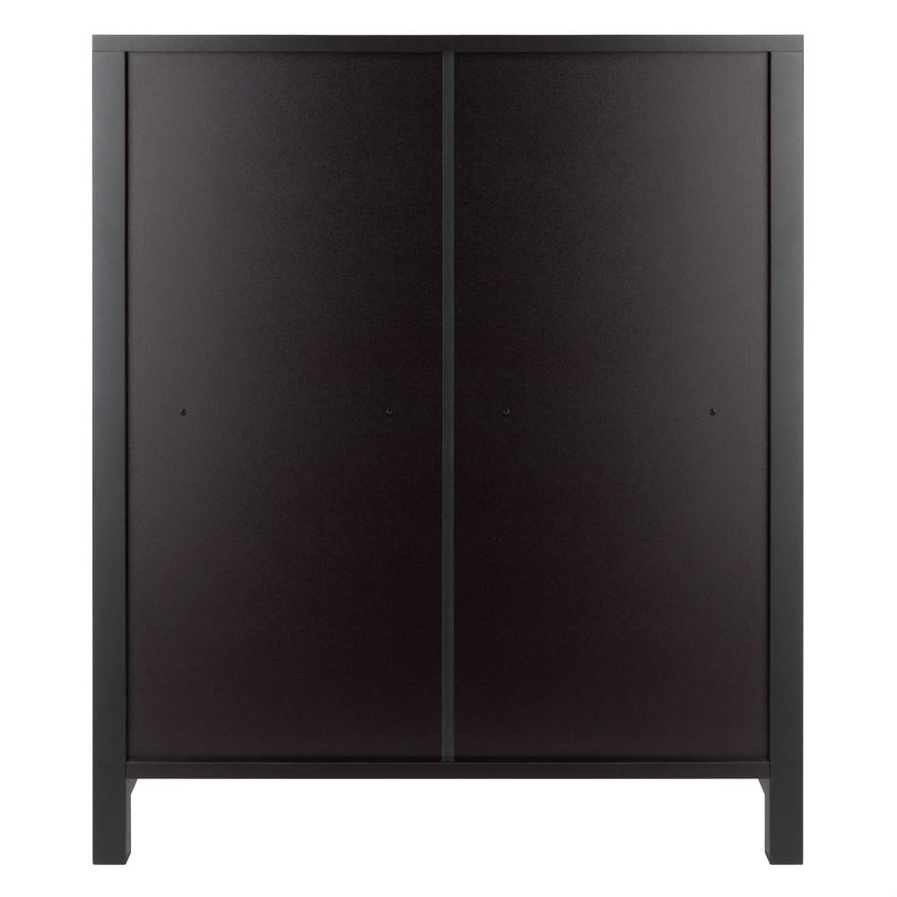 Terrace Storage Shelf 3-Tier 26" wide in Espresso. Picture 4
